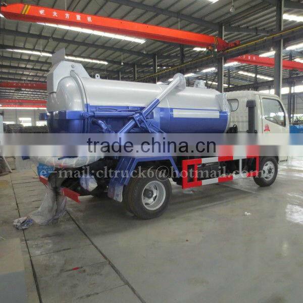 DONGFENG FRK 4*2 Mini Sewage Suction Truck 3000L