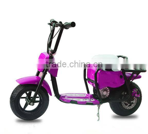 Lead Acid battery 24V mini electric scooter 350W for kids girl (TKE350-4)