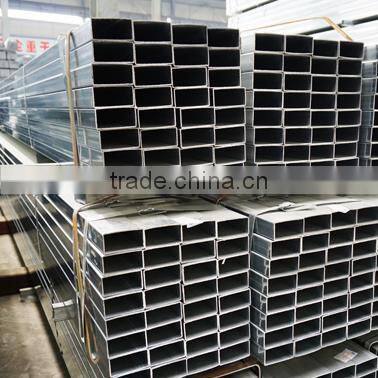 40*80*1.1mm pre galva GP rectangular hollow section