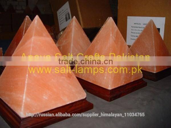 Natural Salt Lamps/Himalayan Crystal Salt/Rock Salt Pyramid