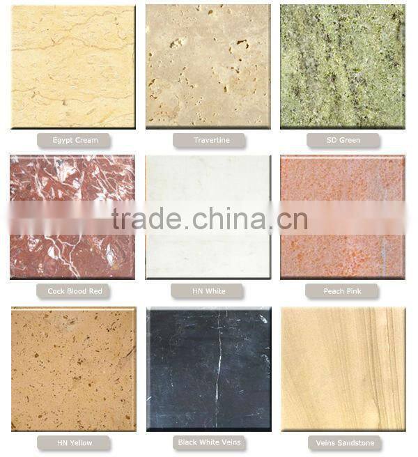 Large Round Classical Marble Gazebo with Metal Roof