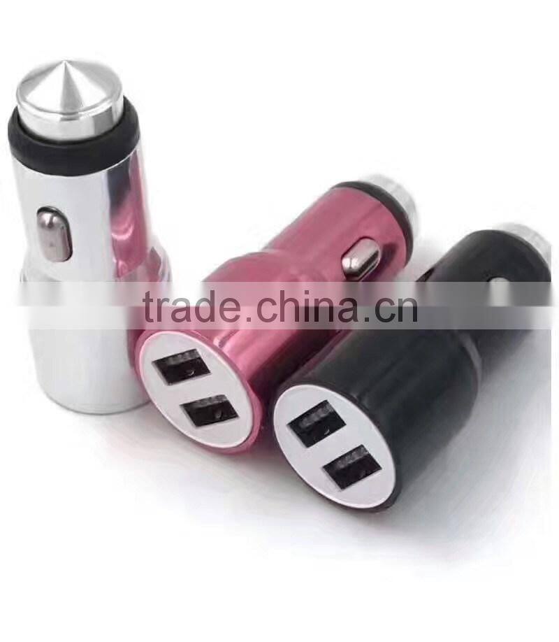 Car Charger,For Apple Iphone/Iphone 6/Ipad/Samsung Charger,Multi Cellphone Chargers