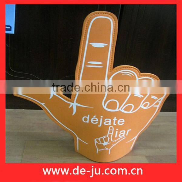 Five Fingers Flag Printing Custom Eva Foam Hand