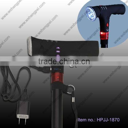 Rechargeable multi-function walking stick /multi-function crutch
