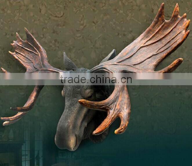 Custom 3d animal resin deer head for sale