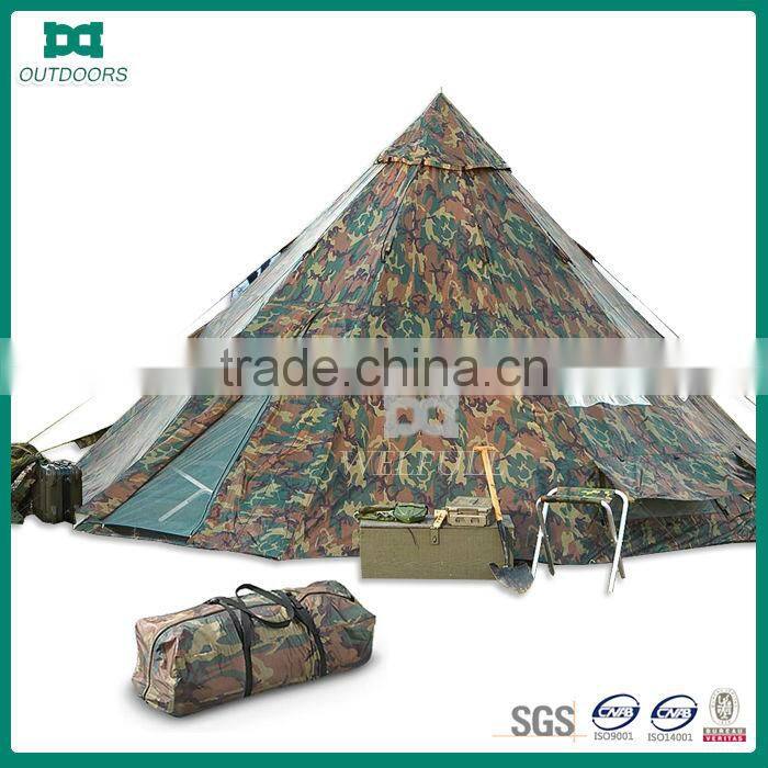 Waterproof outdoor military tipi tents for sale