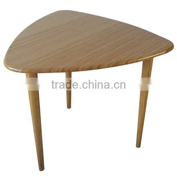 2016 popular style bamboo negotiation desk with leisure chair