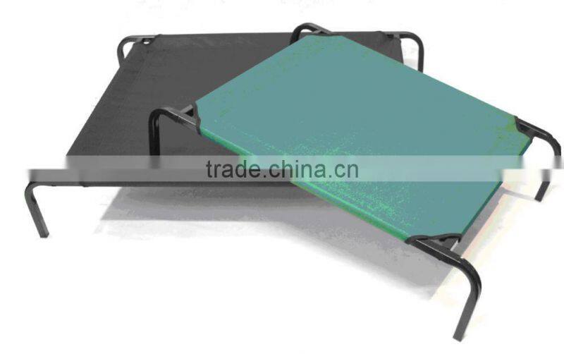 oxford material metal pet bed