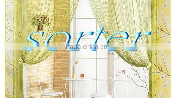 decorative partition fringe string curtain for room divider