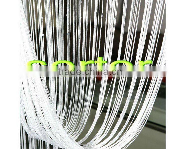 modern decorative string curtain /line screen for door/window/wall
