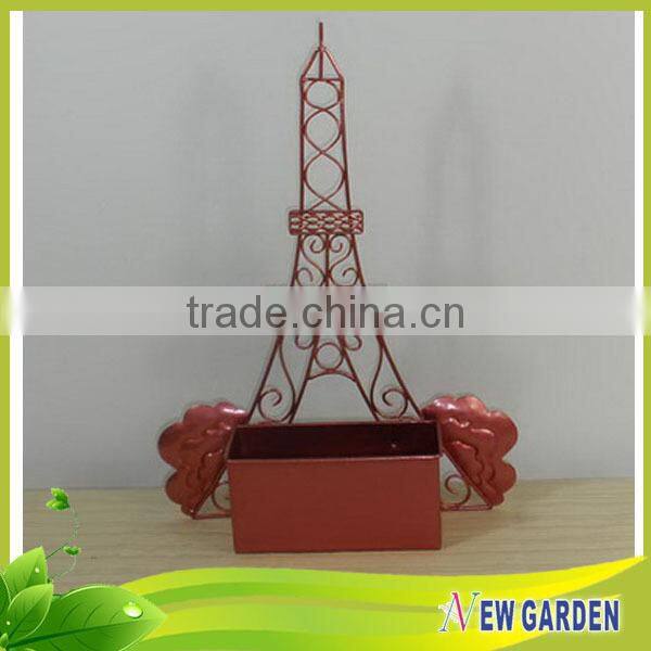 High Level Personalized Wholesale Eiffel Tower Vases For Plant