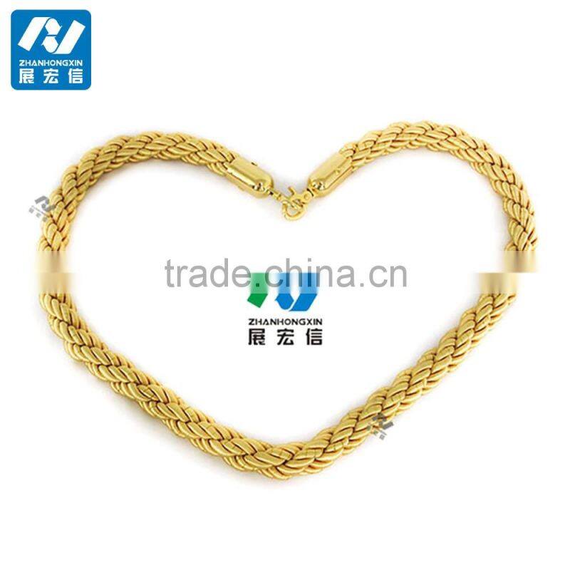 queue stand and post braided rope