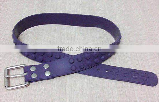 2016 color rubber fashion golf belt