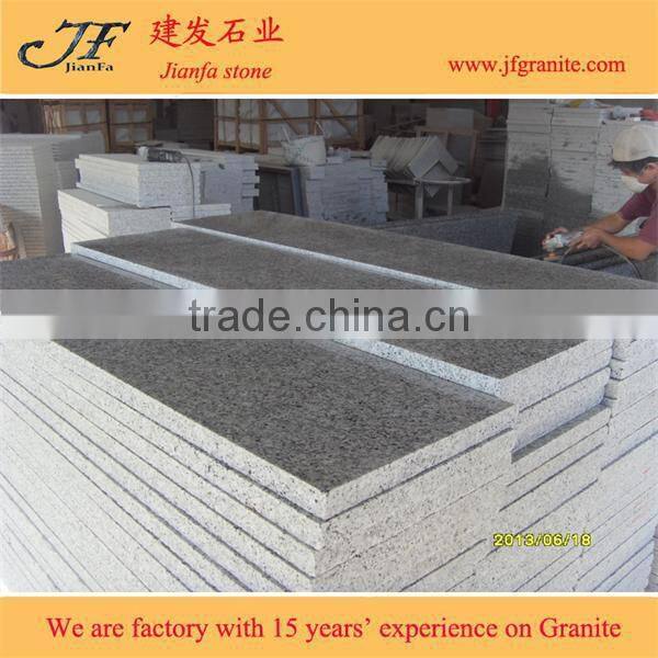 Bianco sardo G640 stair grey granite step