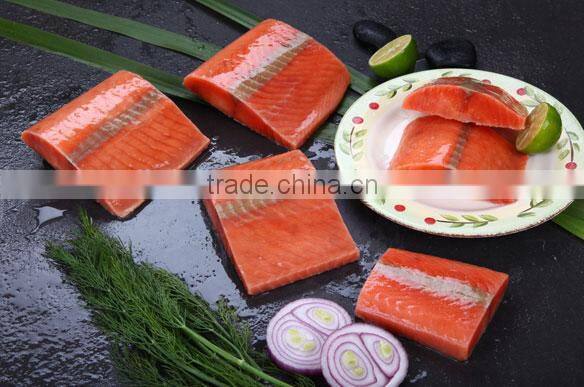 china seafood IQF iqf chum salmon portion