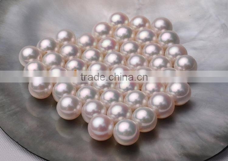 4-5mm white round freshwater loose pearl beads for jewelry making
