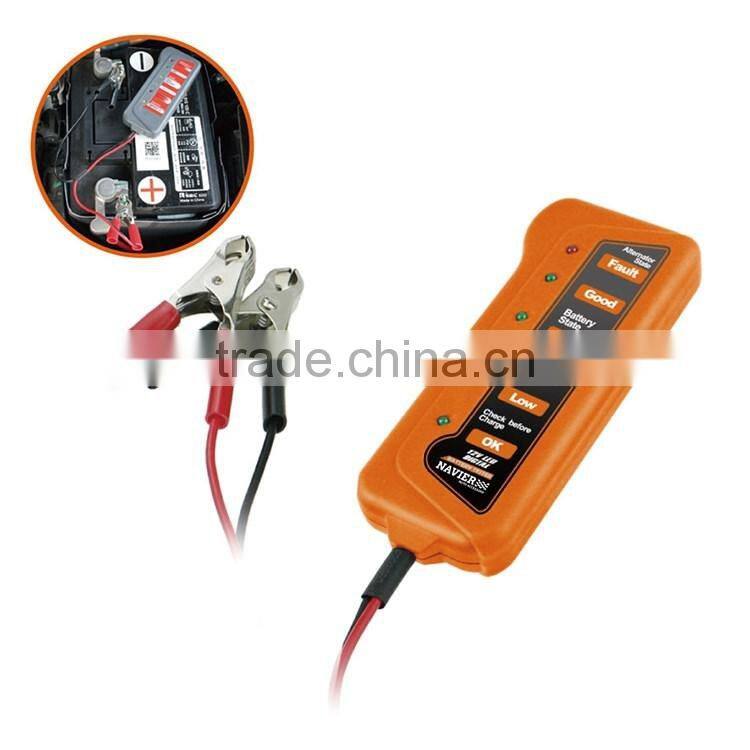 Promotion model 6V 12V battery tester car alternator tester battery voltage tester