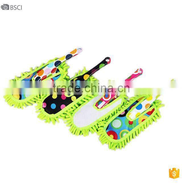 AZO free car duster, mini chenille duster with PP handle