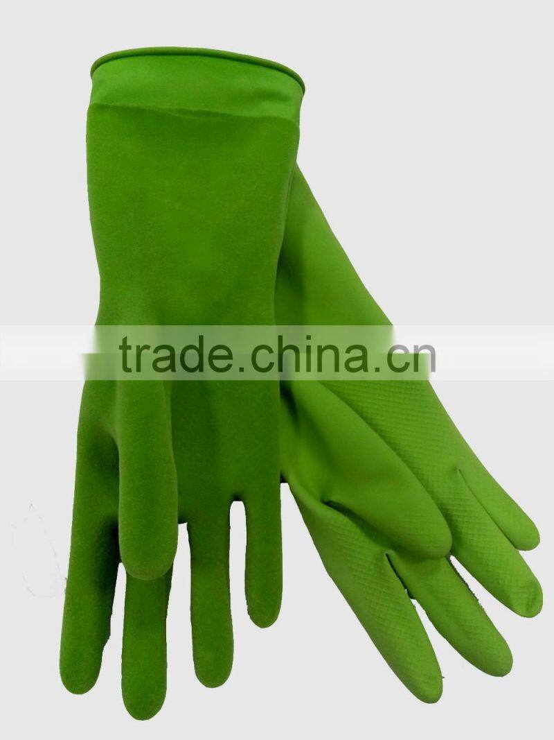 Blue Latex Household Gloves
