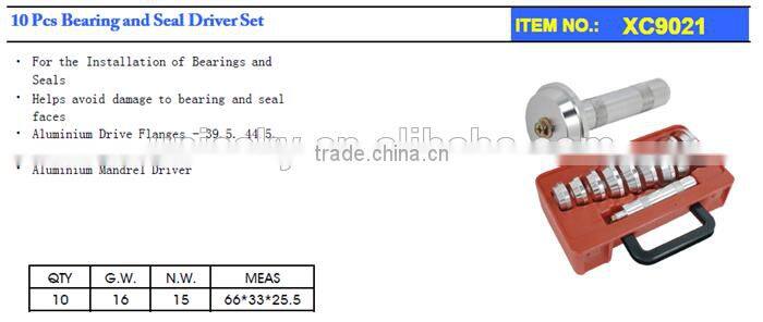 10 Pcs Bearing and Seal Driver Set