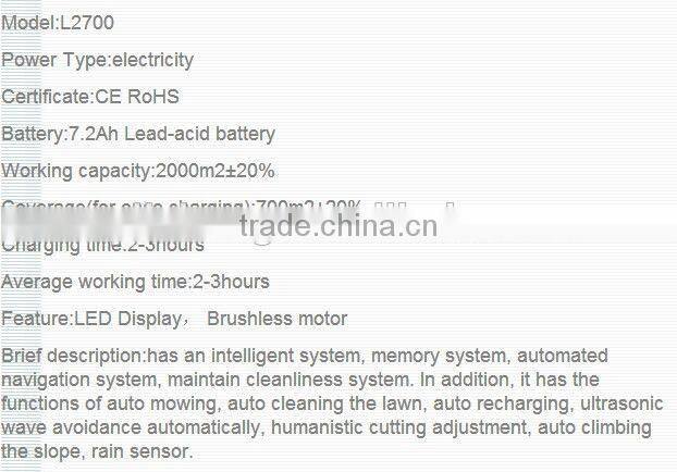 Automatic Robot Lawn Mower