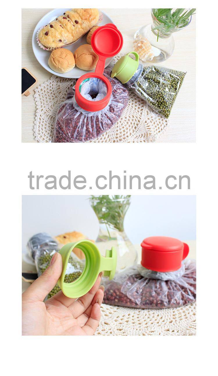 The newest As seen on TV Home Food Snacks Storage Magic Bag Cap