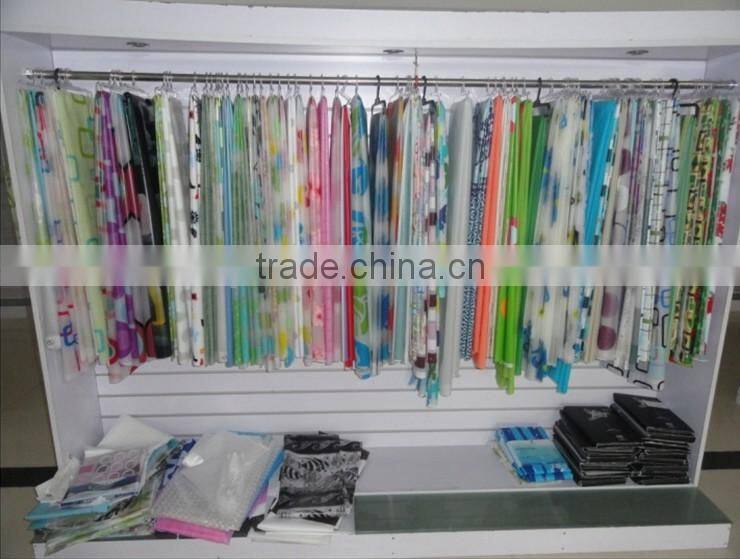 2016 EU and USA best choose and fashionable priting shower curtain/bath curtain with lowest price