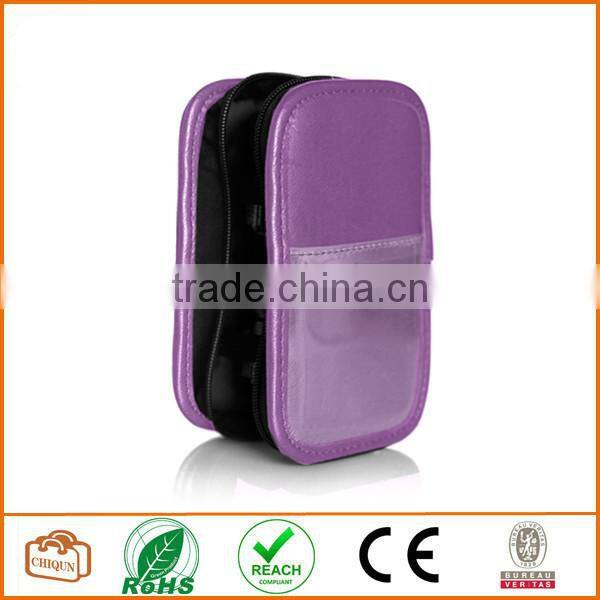 8 Bottle Essential Oil Roll-Ons carrying case Purple