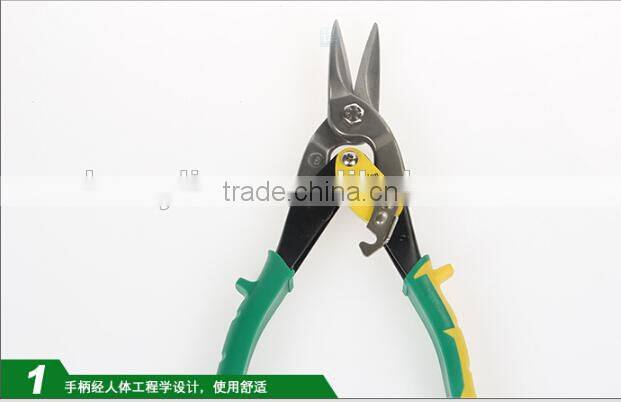 BERRYLION 10 inches American type aviation snip with rubber handle for sale