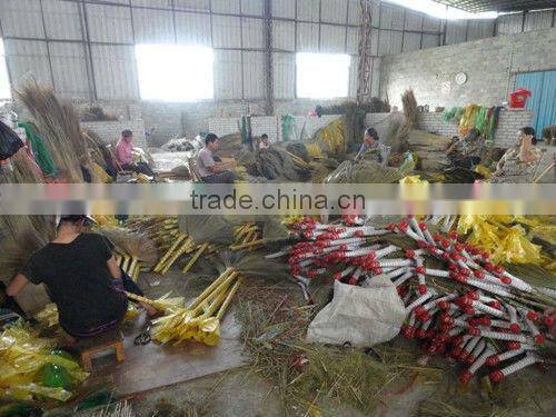 Natural Grass Soft Sweeping Broom Made of Ram Material