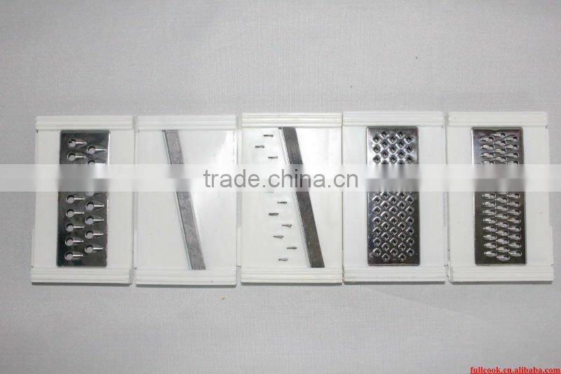Vegetable Combo Grater and Slicer with 5 different blades