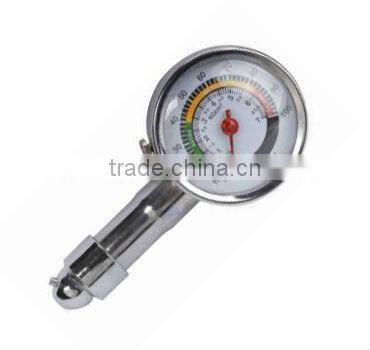 Dial Metal Car Tire Pressure Gauge