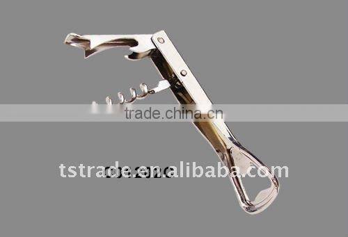 multi function opener keychain bottle opener novelty stainless steel durable fashion stainless steel red wine opener C0106W
