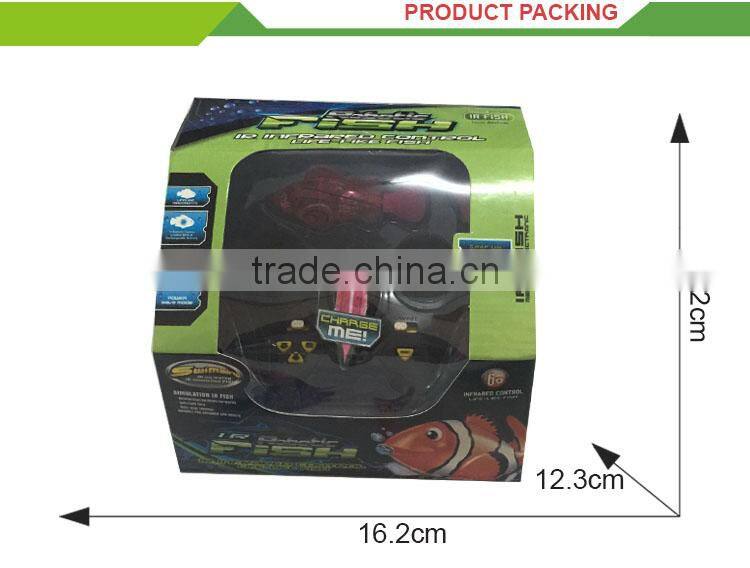 children rc toys remote control flying fish