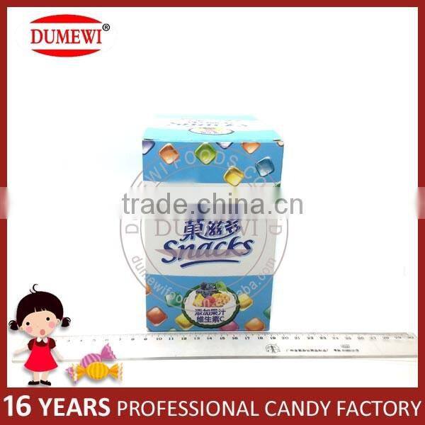 HALAL Crispy Mixed Fruit Juice Soft Candy Chewy Candy