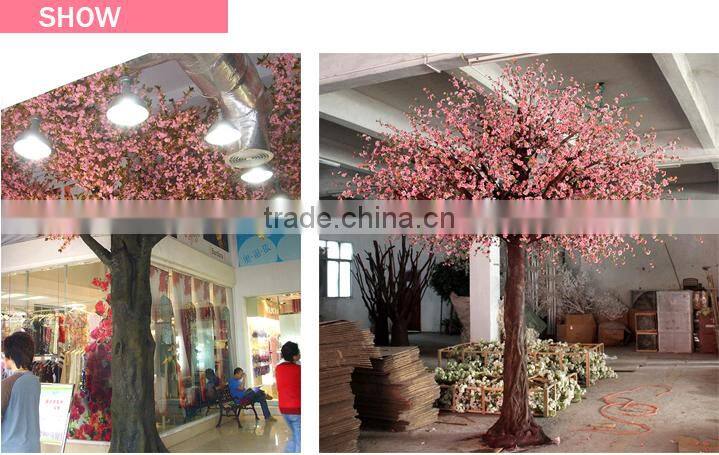 Hot sale artificial flower tree artificial cherry blossom tree new product wedding decor ornamental trees and plants