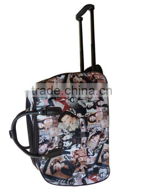 duffel bag with trolley