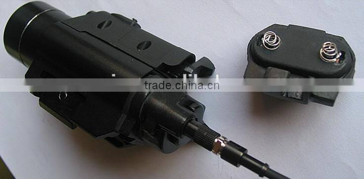 Tactical quick start green laser sight scope and strobe 200 lumen CREE Q5 LED light combo