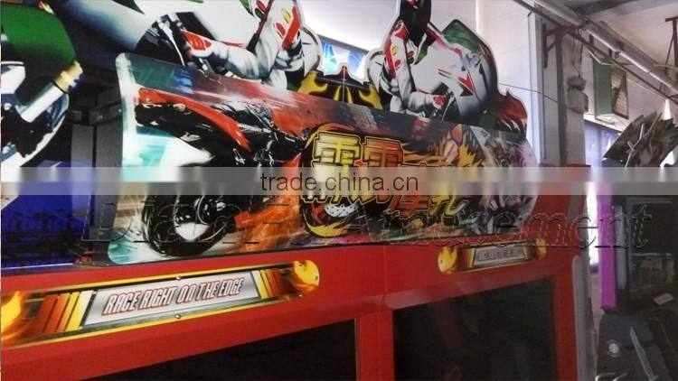 DianFu Latest Moto GP4/best sell motor racing game machine for sale