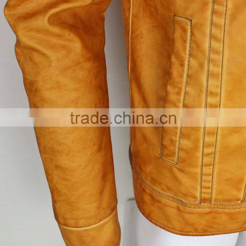 Genuine Biker PU Leather Jackets Men