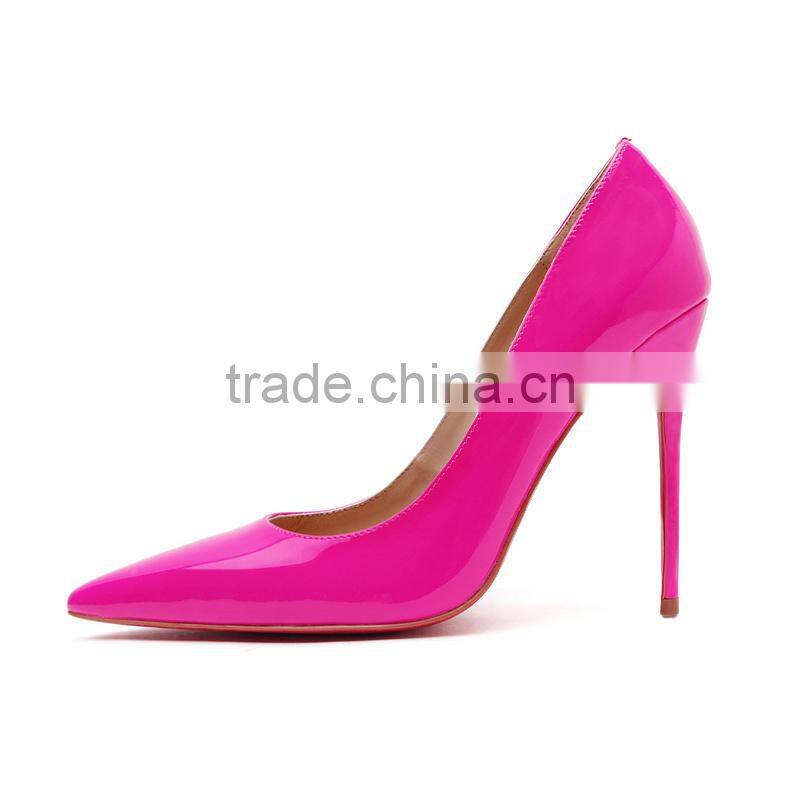 sexy fashion ladies party high heels shining bling Pump sexy pink classic shoes