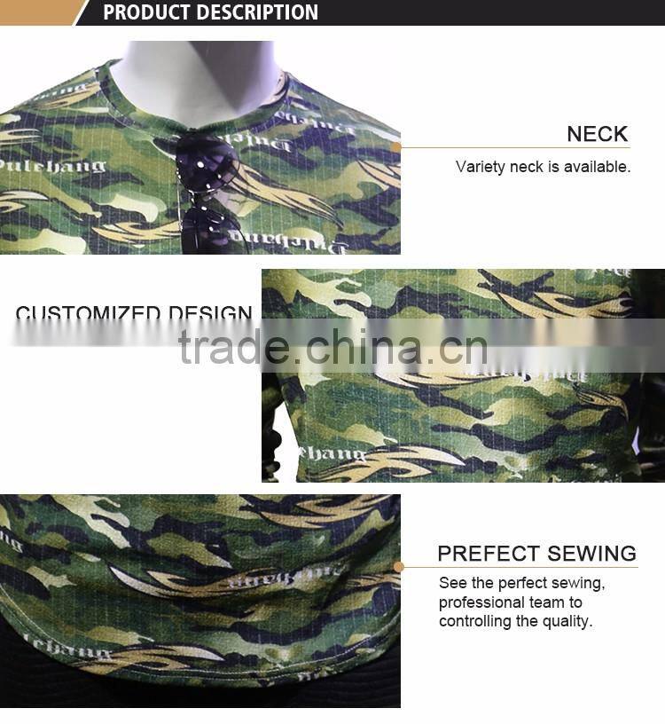 Chinese High Quality Cheap Wholesale Camo T Shirts For Men