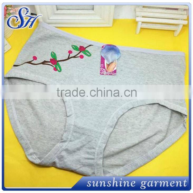 wholesale sexy adult women sweet underwear with printed flower