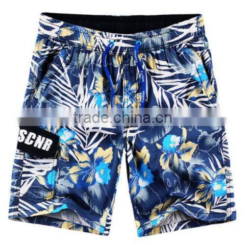 Blank board shorts wholesale/mens shorts/floral board shorts