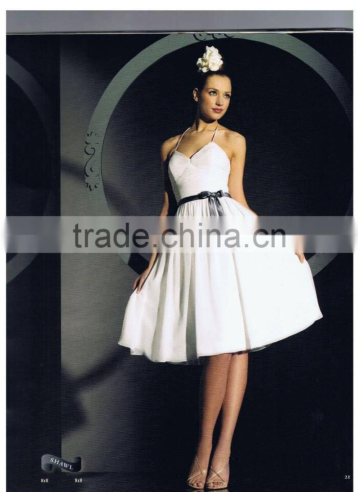 knee length evening gown dress