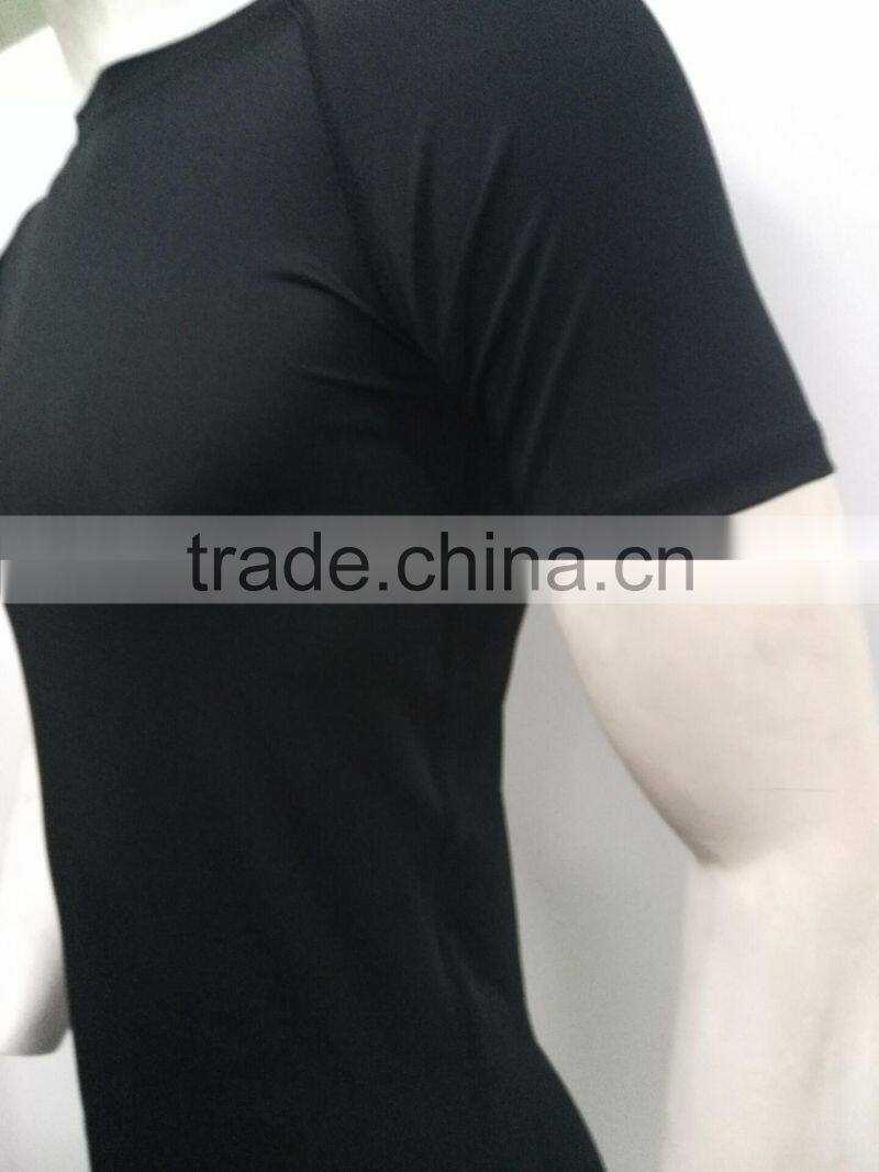 2017 New Style Especial Sublimation Fitness Clothing Compression Running Shirt