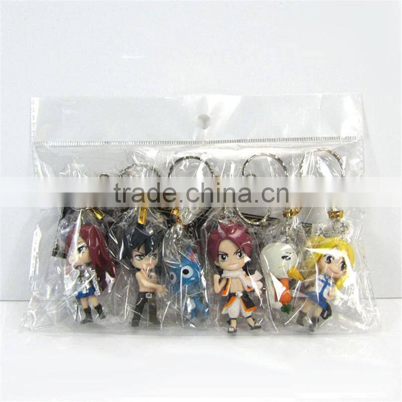 Fairy tail model action figure doll toys cute cartoon anime PVC figure wholesale toys