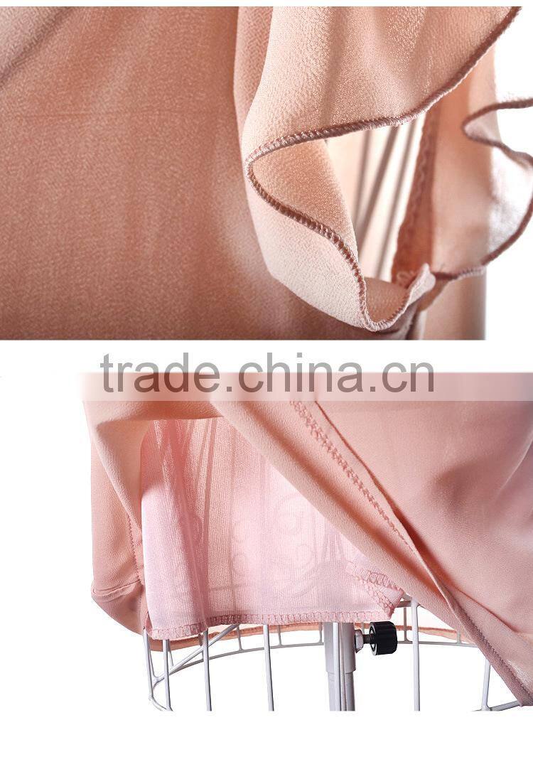 White ladies office wear beads design for ladies blouse collar design