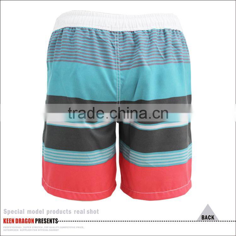 Sublimated Print Custom Made Sport Suit Couple Beach Shorts
