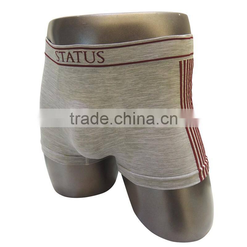 Hot sale mans underwear panties plain seamless boxers underwear wholesale